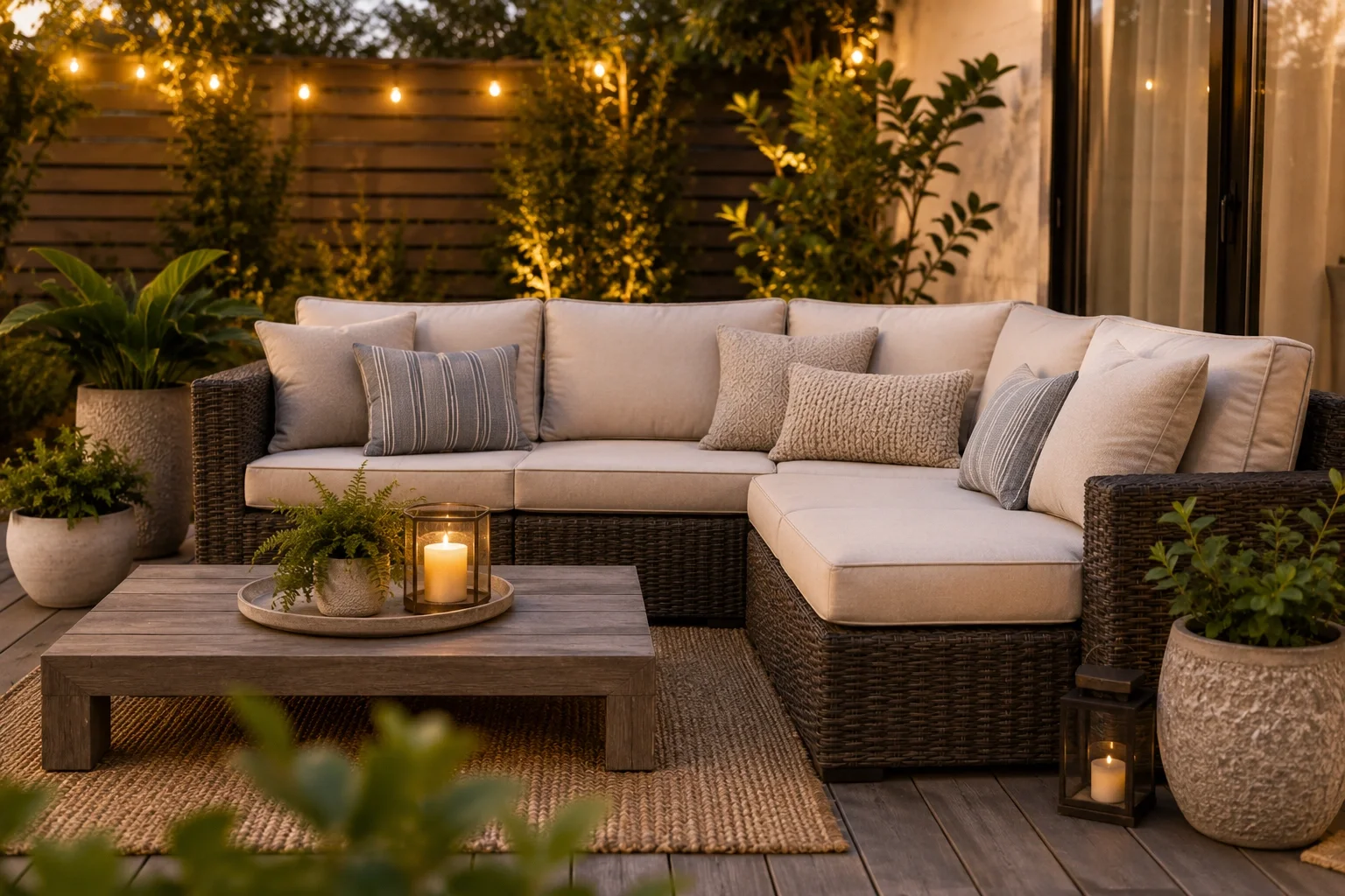 Outdoor Sofa Guide - Weather-resistant options